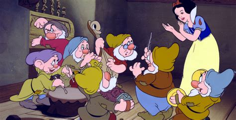 Snow white and the magic of the dwarves